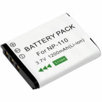 Bateria para Casio EXILIM EX-ZR60PK